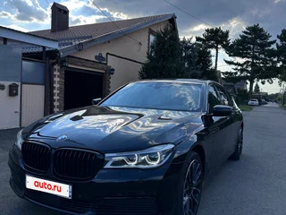 2017 BMW 7 серии Long 730Ld xDrive VI (G11/G12), чёрный, 2930000 рублей, вид 1