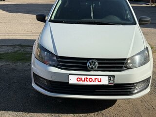 2018 Volkswagen Polo V Рестайлинг, белый, 950000 рублей, вид 2