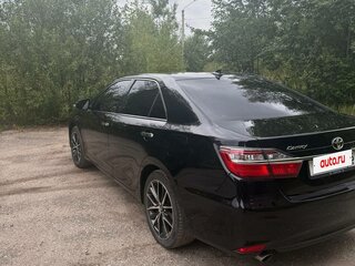 2018 Toyota Camry VII (XV50) Рестайлинг 2, чёрный, 2540000 рублей, вид 5