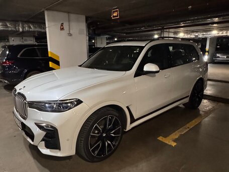 2021 BMW X7 30d I (G07), белый, 7250000 рублей, вид 1