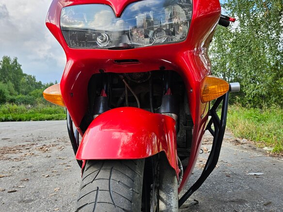 1998 Honda VFR 800, красный, 390000 рублей - вид 9