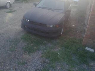 1999 Mitsubishi Galant VIII Рестайлинг, чёрный, 400000 рублей, вид 4