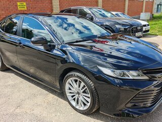 2019 Toyota Camry VIII (XV70), чёрный, 2550000 рублей, вид 4
