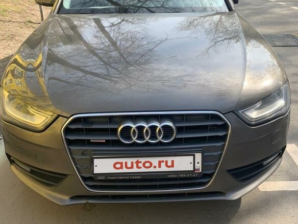 2013 Audi A4 IV (B8) Рестайлинг, коричневый - вид 1