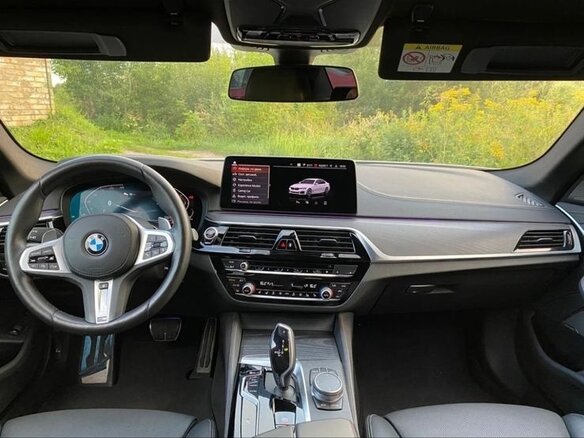 2020 BMW 5 серии 530d xDrive VII (G30/G31/G38) Рестайлинг, белый - вид 6