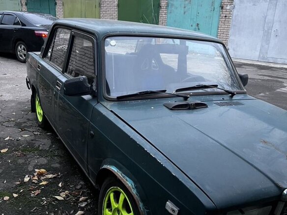 1999 Lada (ВАЗ) 2107, зелёный, 170000 рублей - вид 3