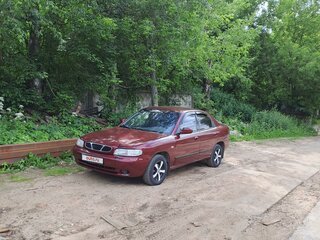 1998 Daewoo Nubira I, красный, 350000 рублей, вид 2