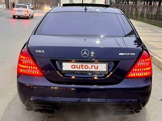 2007 Mercedes-Benz S-Класс 500 V (W221), синий, 1800000 рублей, вид 3