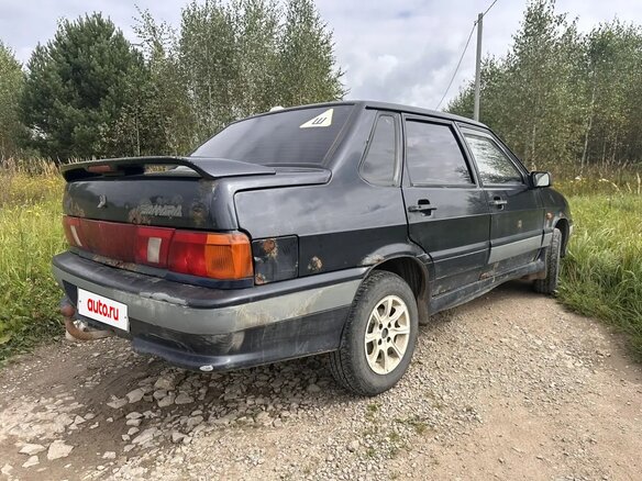 2007 Lada (ВАЗ) 2115, серый, 87000 рублей - вид 5