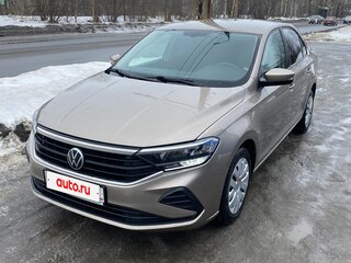 2020 Volkswagen Polo VI, бежевый, 1650000 рублей, вид 1