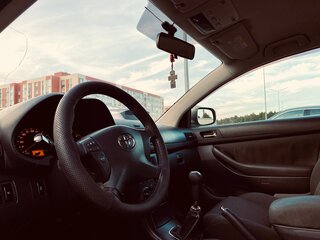 2007 Toyota Avensis II Рестайлинг, зелёный, 730000 рублей, вид 4