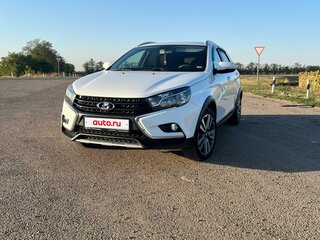 2019 Lada (ВАЗ) Vesta SW Cross I, белый, 1100000 рублей, вид 2