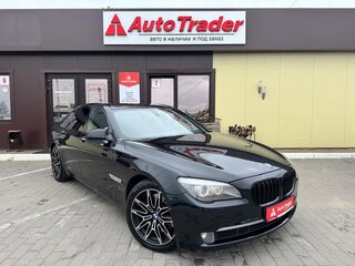 2011 BMW 7 серии 750i xDrive V (F01/F02/F04), чёрный, 1500000 рублей, вид 3