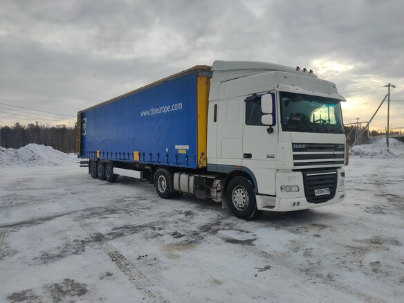 2012 DAF XF 105, белый, 3300000 рублей - вид 6