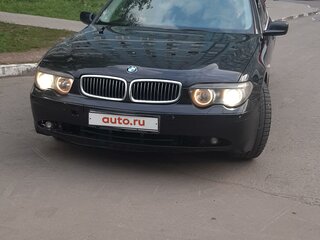 2002 BMW 7 серии 745i IV (E65/E66), чёрный, 750000 рублей, вид 1