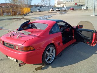 1990 Toyota MR2 II (W20), красный, 1350000 рублей, вид 3
