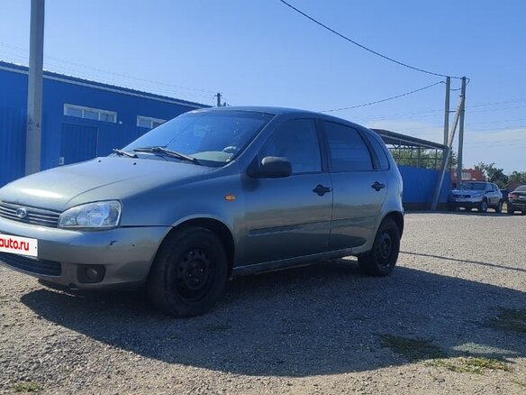 2007 Lada (ВАЗ) Kalina I, серый, 190000 рублей