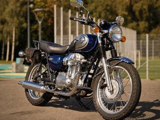 2014 Kawasaki W 800, синий, 725000 рублей, вид 2