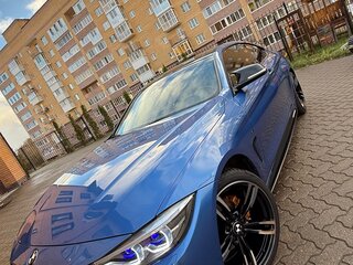 2014 BMW 4 серии 420i xDrive F32/F33/F36, синий, 2770000 рублей, вид 2