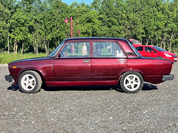 2007 Lada (ВАЗ) 21053-20, пурпурный, 450000 рублей - вид 5