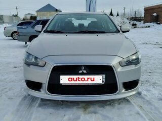 2013 Mitsubishi Lancer X Рестайлинг, серебристый, 1100000 рублей, вид 2
