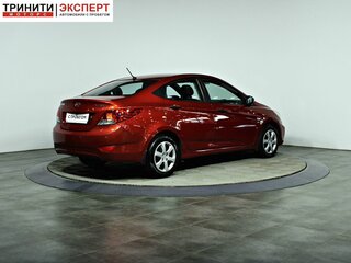2012 Hyundai Solaris I, красный, 785000 рублей, вид 5
