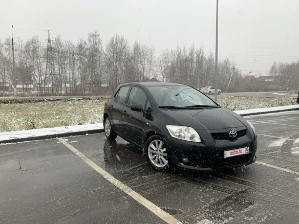 2007 Toyota Auris I, чёрный, 1000000 рублей - вид 2