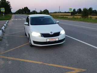 2017 Skoda Rapid I Рестайлинг, белый, 1250000 рублей, вид 2