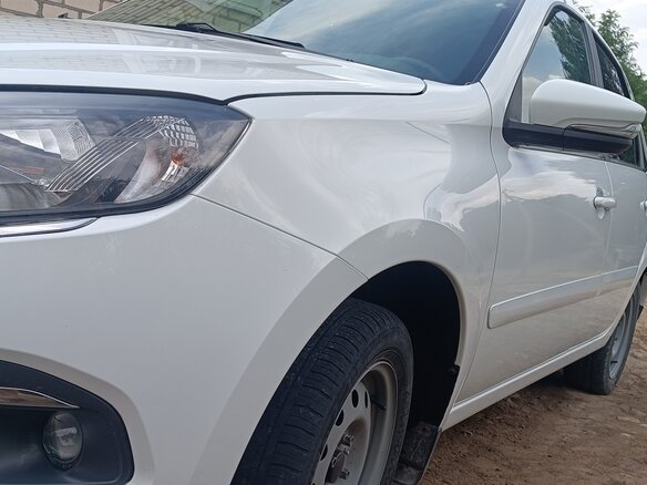 2021 Lada (ВАЗ) Granta I Рестайлинг, белый, 970000 рублей - вид 6