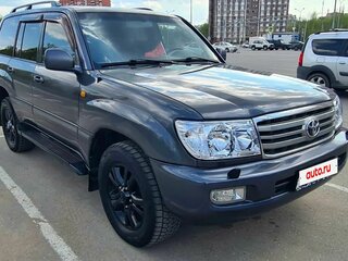 2006 Toyota Land Cruiser 100 Series Рестайлинг 2, серый, 1770000 рублей, вид 4
