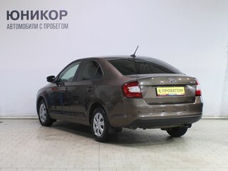 2018 Skoda Rapid I Рестайлинг, коричневый, 1209000 рублей, вид 4