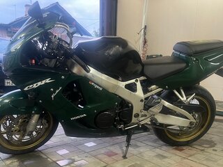 1999 Honda CBR 900RR Fireblade, зелёный, 370000 рублей, вид 5