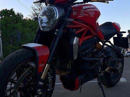 2016 Ducati Monster 1200, красный, 1900000 рублей, вид 3