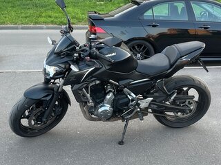 2017 Kawasaki Z 650, чёрный, 600000 рублей, вид 3