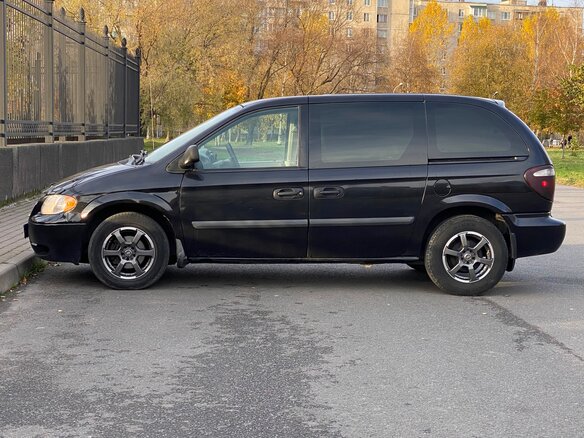2005 Dodge Caravan 4-speed IV, чёрный, 535000 рублей - вид 5