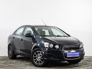 2014 Chevrolet Aveo II, чёрный, 469000 рублей, вид 1