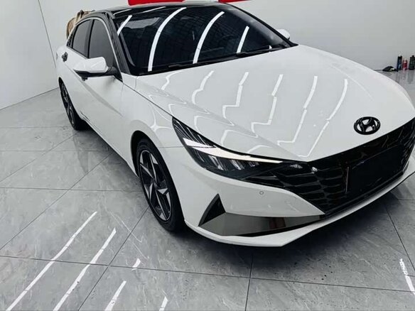2023 Hyundai Elantra VII (CN7), белый - вид 2