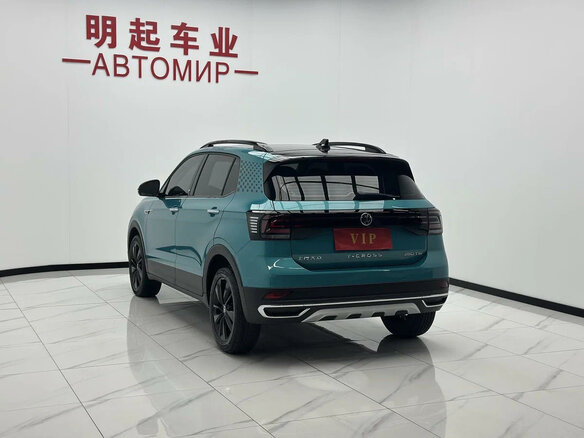 2023 Volkswagen T-Cross I (China Market), зелёный, 1445000 рублей - вид 6