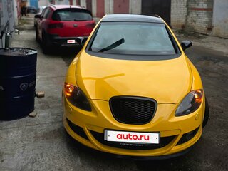 2008 SEAT Leon II, жёлтый, 725000 рублей, вид 3