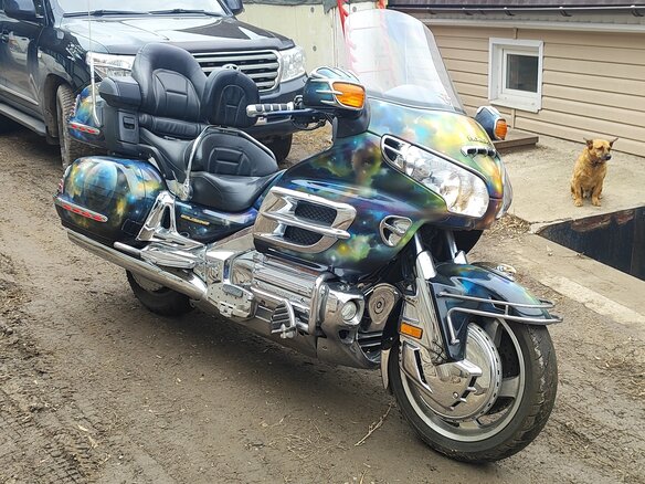 2005 Honda GL 1800 Gold Wing, чёрный, 1500000 рублей - вид 3