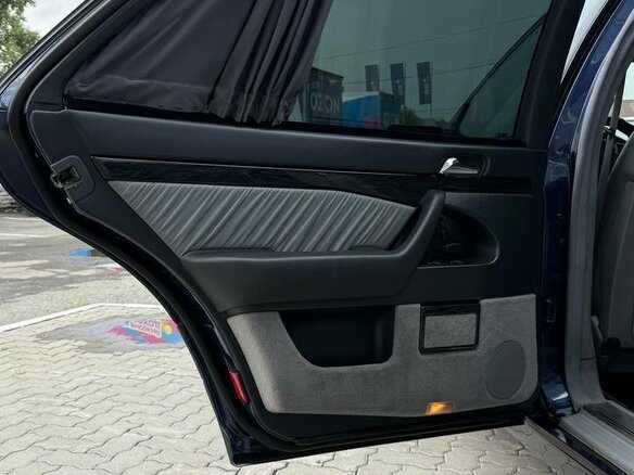 1998 Mercedes-Benz S-Класс 500 Long III (W140) Рестайлинг, синий, 4000000 рублей - вид 22