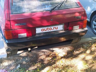 1994 Lada (ВАЗ) 2108, пурпурный, 100000 рублей, вид 2