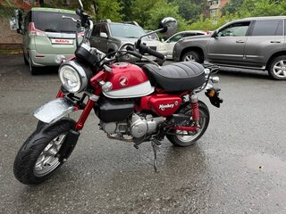 2020 Honda Z125 Monkey, красный, 399000 рублей, вид 1