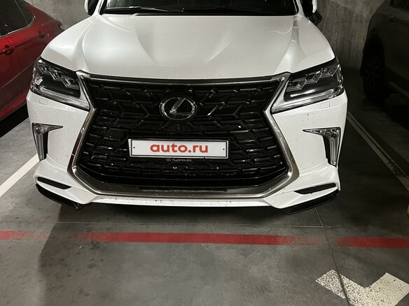 2019 Lexus LX 450d III Рестайлинг 2, белый, 8585585 рублей - вид 1