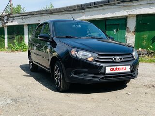 2022 Lada (ВАЗ) Granta I Рестайлинг, чёрный, 827000 рублей, вид 2