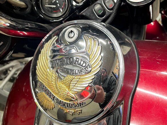 2009 Harley-Davidson Electra Glide, красный, 1000000 рублей - вид 7