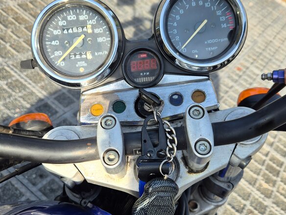 1995 Honda CB 400 Super Four, синий, 230000 рублей - вид 6