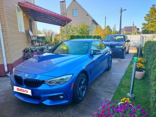 2014 BMW 4 серии 435i xDrive F32/F33/F36, синий, 2250000 рублей, вид 2