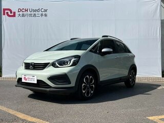 2022 Honda Fit Crosstar IV Рестайлинг, зелёный, 1200000 рублей, вид 1