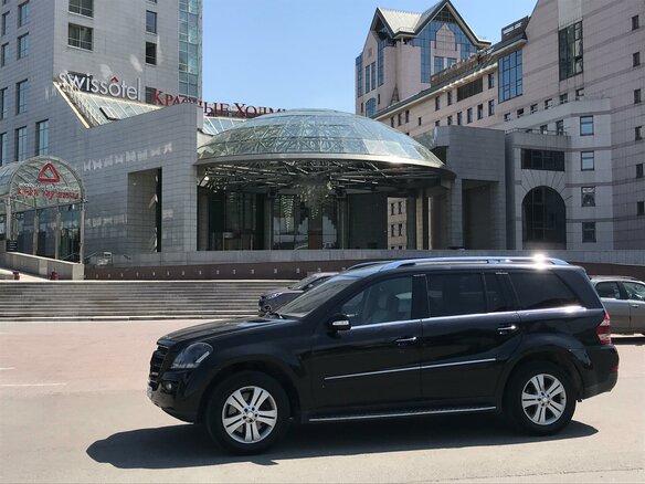 2008 Mercedes-Benz GL-Класс 500 I (X164), чёрный, 1390000 рублей